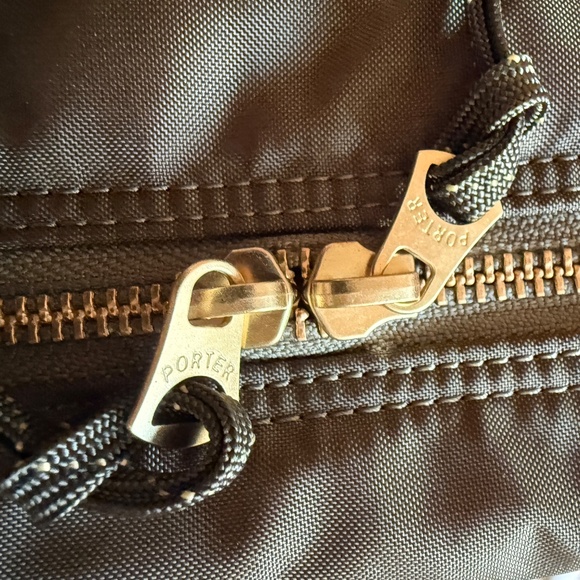 Porter-Yoshida & Co Khaki Cargo Nylon Crossbody Bag - Excellent - Picture 6 of 15